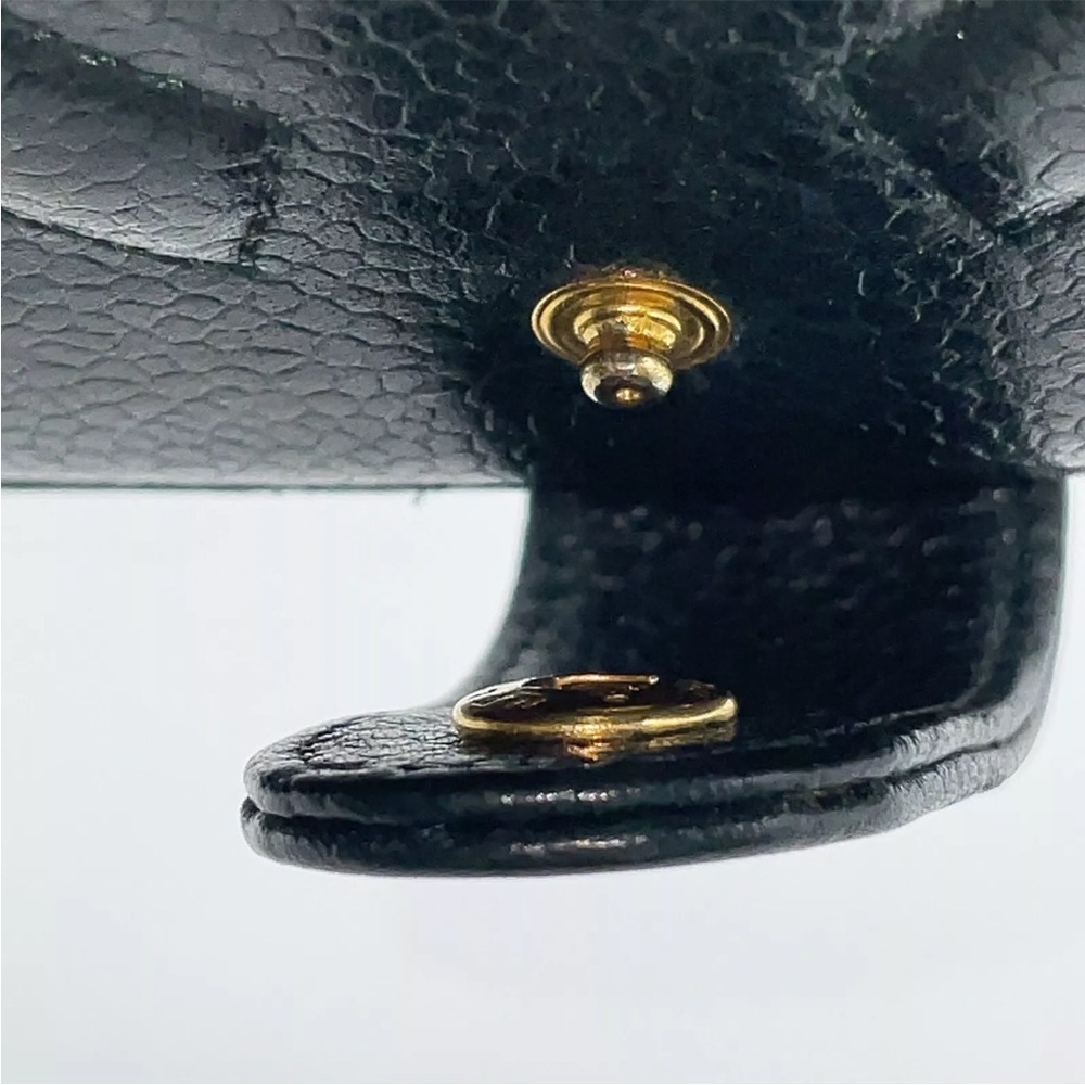 CHANEL Black Leather Black Deca Coco Agenda MM + Box + Gift Bag - Picture 14 of 16